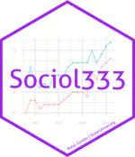 SOCIOL 333 - Quantitative Analysis of Sociological Data